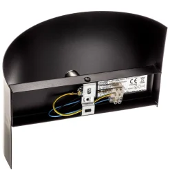 Væglampe Vero i lakeret stål, sort^EMIBIG LIGHTING