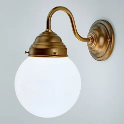 Berliner Messinglampen Væglampen Larry af messing