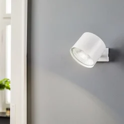 ALDEX Loftlamper|Spotlights>Vægspot Bot, hvid, bevægelig