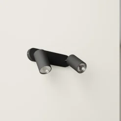 Vægspot Eye Spot med 2 lyskilder, sort^Nowodvorski Lighting Clearance