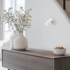 Vægspot Livia, grøn, 13 cm, metal, justerbar, GU10^TK Lighting Hot