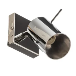 Vægspot Round, krom, 1 lyskilde^SOLLUX LIGHTING Best