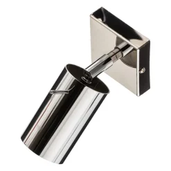 Vægspot Round, krom, 1 lyskilde^SOLLUX LIGHTING Best