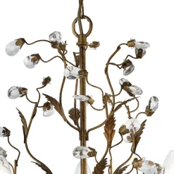 Vidunderlig lysekrone Almandite 5 lyskilder^Searchlight Best