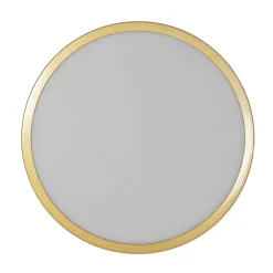 ORION Vika LED-loftlampe, rund, mat guld, Ø 30 cm