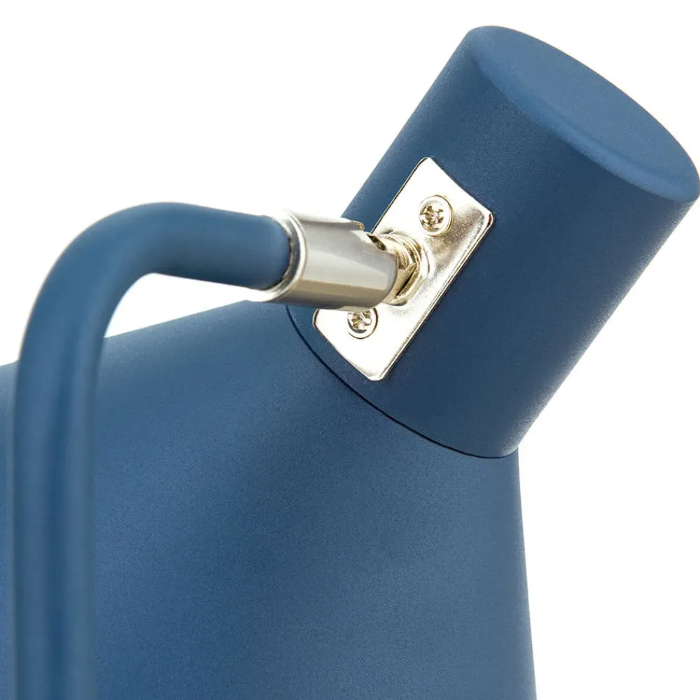 ORION Arbejdsrum/Kontor|Bordlamper>Viktoria skrivebordslampe, justerbart hoved, blå