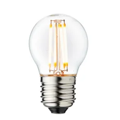 DESIGN BY US Dæmpbar Led-Pære>Vilkårlig LED-pære, E27 Ø 4,5 cm 3,5W 2.200K dæmpbar