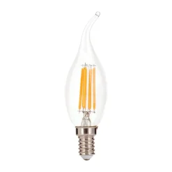 Vindstød LED-kerte E14 4,5 W Filament 827 dæmpes^ORION Discount
