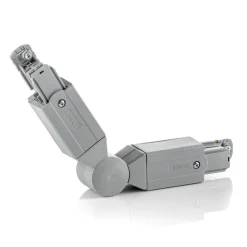 GLOBAL Skinnesystem>Vinkelstik til strømskinne Noa, grå