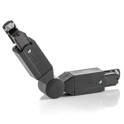 GLOBAL Skinnesystem>Vinkelstik til strømskinne Noa, sort