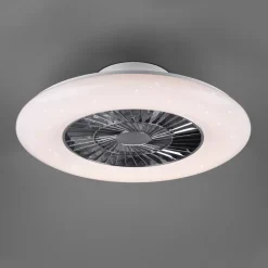 Reality Leuchten Visby LED-loftventilator, Ø 60 cm, Tunable White