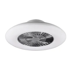 Reality Leuchten Visby LED-loftventilator, Ø 60 cm, Tunable White
