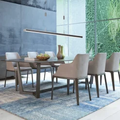 Vitan LED-pendel, sandsort, længde 115 cm, 2-lys, CCT^FISCHER & HONSEL Best