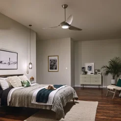 Voya LED-loftventilator, creme^KICHLER Clearance