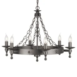 Elstead Lysekroner>WARWICK middelalderlig lysekrone