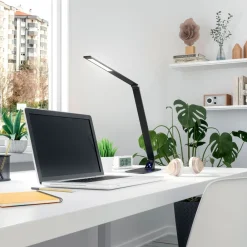 Wasp LED-bordlampe, med berøringsdæmper, sort^Fabas Luce New