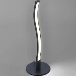 Wave LED-bordlampe 3.000K 30cm sort^JUST LIGHT. GmbH New