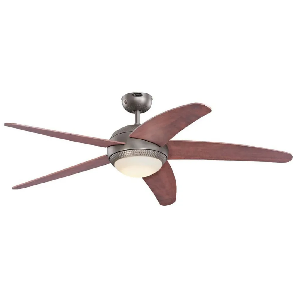 Westinghouse Loftventilatorer>Bendan LED-ventilator vinge brun