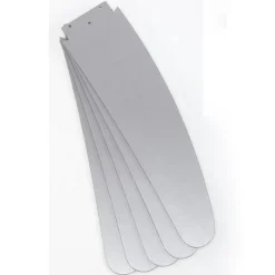 Westinghouse Bendan ventilator med lys, sølv