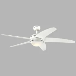 Westinghouse Loftventilatorer>LED-loftventilator Bendan, hvid, støjsvag