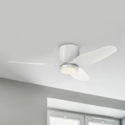 Westinghouse loftventilator Carla, støjsvag, 117 cm, hvid