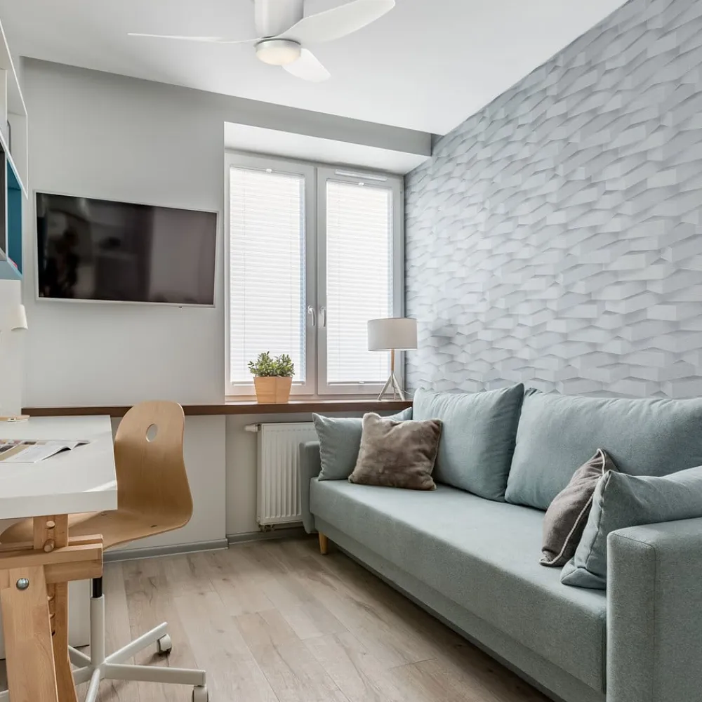 Westinghouse loftventilator Carla, støjsvag, 117 cm, hvid