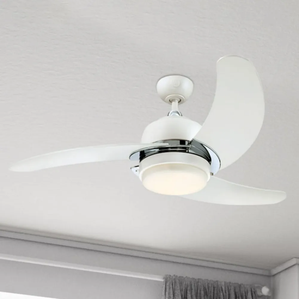 Simone ventilator, LED-pære, hvid^Westinghouse