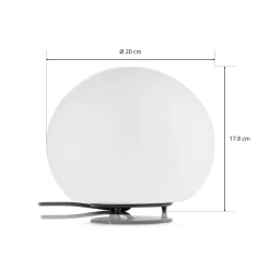 Wever & Ducré Lighting WEVER & DUCRÉ Dro 2.0 bordlampe sort og hvid