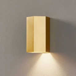 WEVER & DUCRÉ Hexo mini 1.0 Væglampe 11,5 cm guld^Wever & Ducré Lighting Outlet