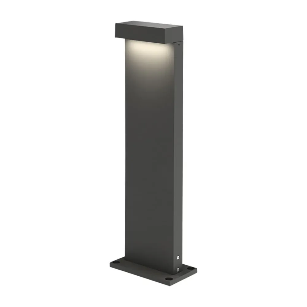 Wever & Ducré Lighting Sokkellamper>WEVER & DUCRÉ Palos Carré 1.0 3000K 50 cm antracit