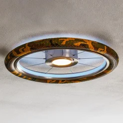 Børn Evotec Wheel LED-loftlampe, RGB, camouflage