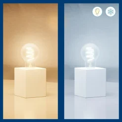 WiZ A60 LED-filamentpære WiFi E27 6,3 W RGBW