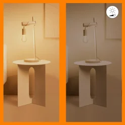 A60 LED-pære Wi-Fi E27 7W ravfarvet CCT^WiZ Discount