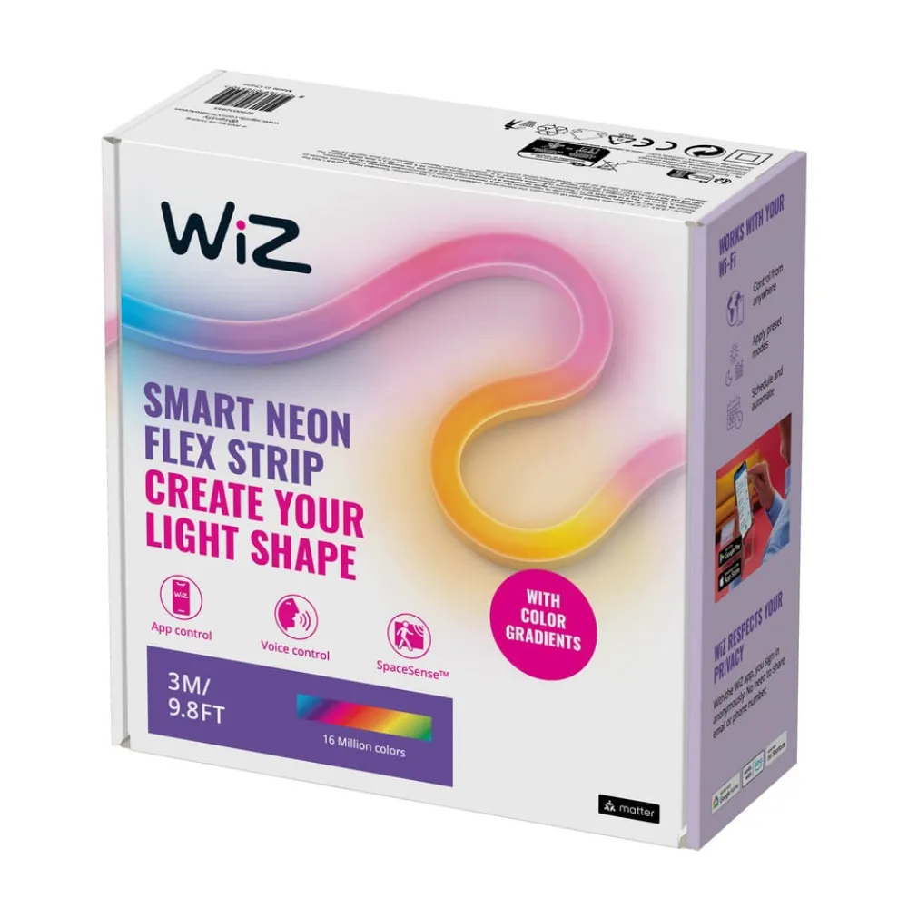 WiZ Neon Flex LED-stripe IP20 RGB 3m