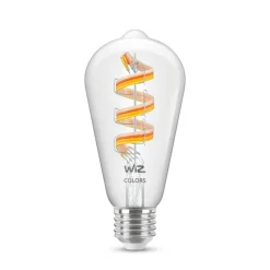 WiZ ST64 LED-filamentpære WiFi E27 6,3 W RGBW