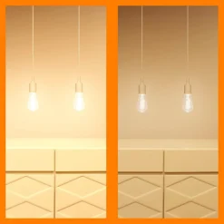 WiZ ST64 LED-filamentpære WiFi E27 6,3 W RGBW