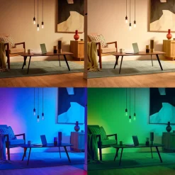 WiZ ST64 LED-filamentpære WiFi E27 6,3 W RGBW