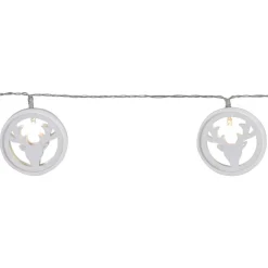 STAR TRADING Dekorationsbelysning|Julepynt>Woodworks LED-lyskæde med 10 hjorte-hoveder