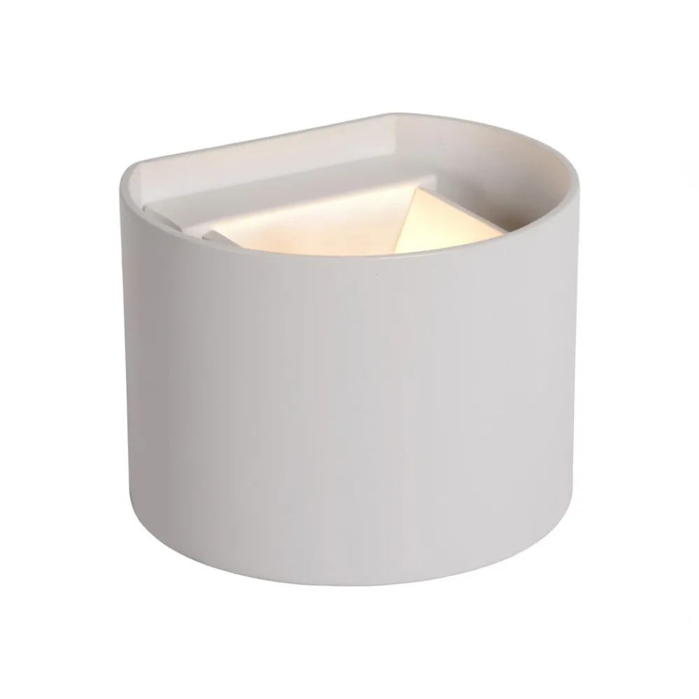 Xio LED-væglampe, bredde 13 cm, hvid^Lucide Best
