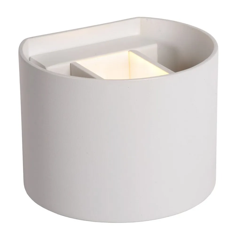 Xio LED-væglampe, bredde 13 cm, hvid^Lucide Best