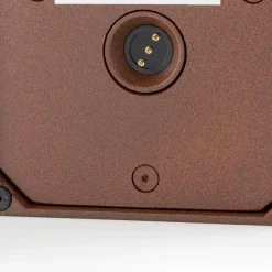 Zafferano Poldina LED-bordlampe med genopladeligt batteri, mat, brun