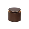 Zafferano Push-up batteridrevet bordlampe IP54 corten