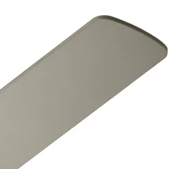 KICHLER Zeus LED-loftventilator, med tre vinger, hvid-sølv