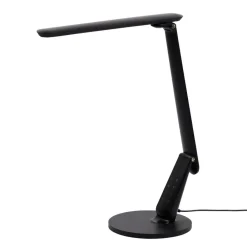 Zig LED-skrivebordslampe med betjeningspanel, sort^Aluminor Discount