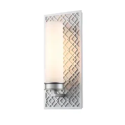 Elstead Ziggy væglampe, sølv