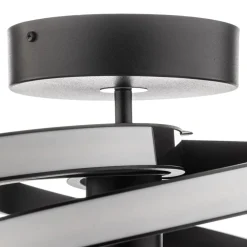 Domiluce Zoya LED-loftslampe, sort